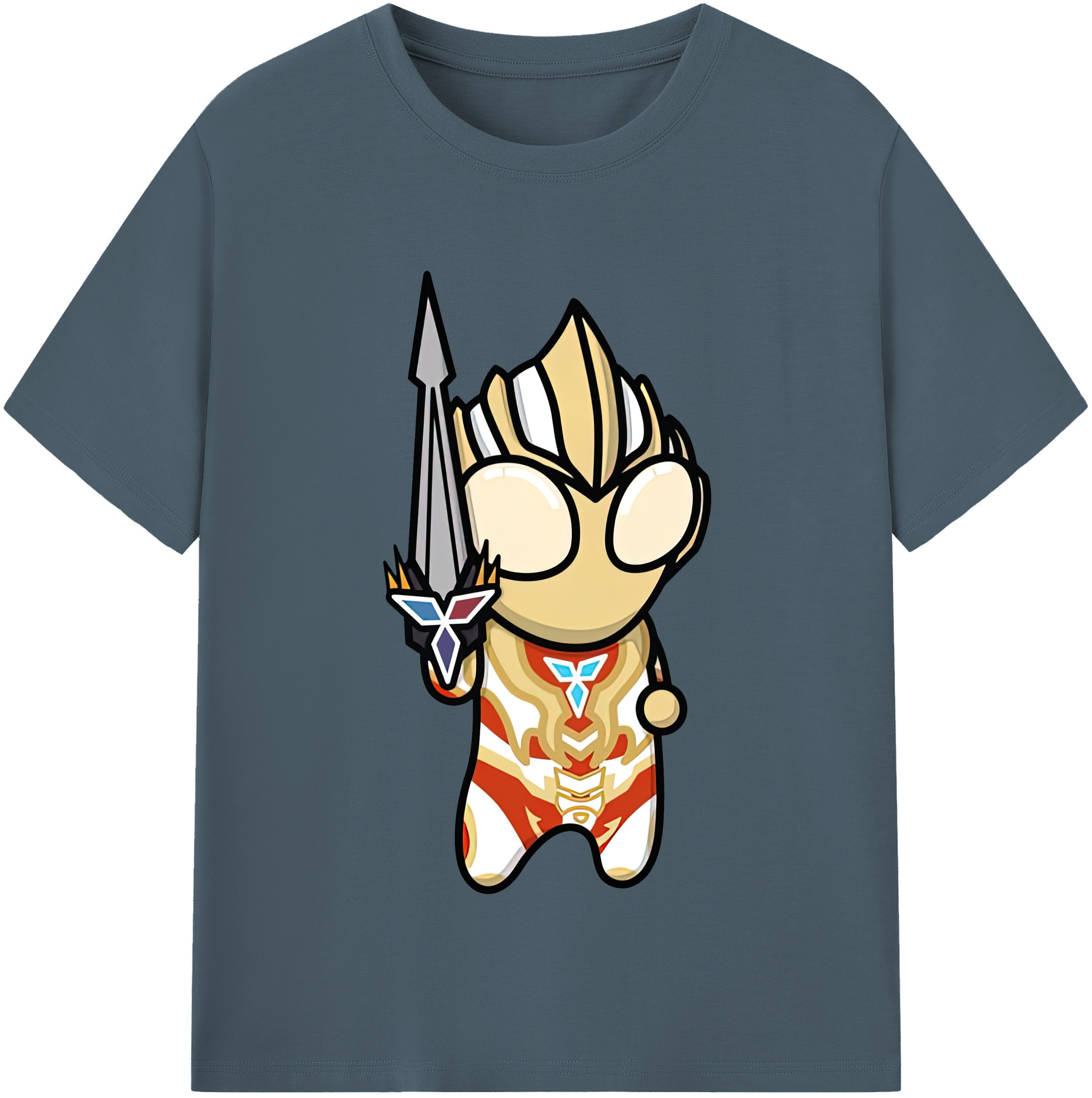 （画像用） ウルトラマン Ultraman 綿100％半袖Tシャツ（フロントプリント）